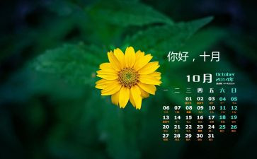 10月方案策划6篇