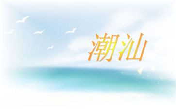关于潮汕春节的作文7篇