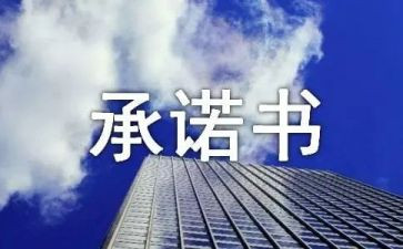 责任安全承诺书推荐6篇