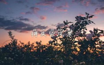 得与失的演讲稿5篇