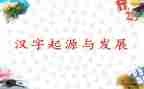 我爱你中国的汉字的作文8篇