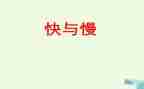 高中作文快与慢800字最新8篇