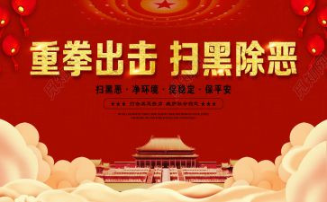 扫黑办扫黑除恶工作总结5篇