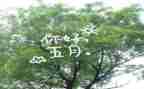 红五月演讲稿精选7篇