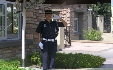 小区保安月总结6篇